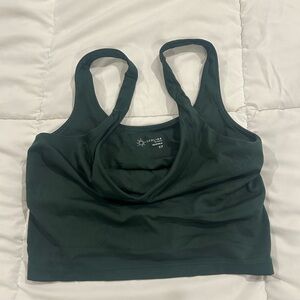 Aerie Dark Green Sports Bra